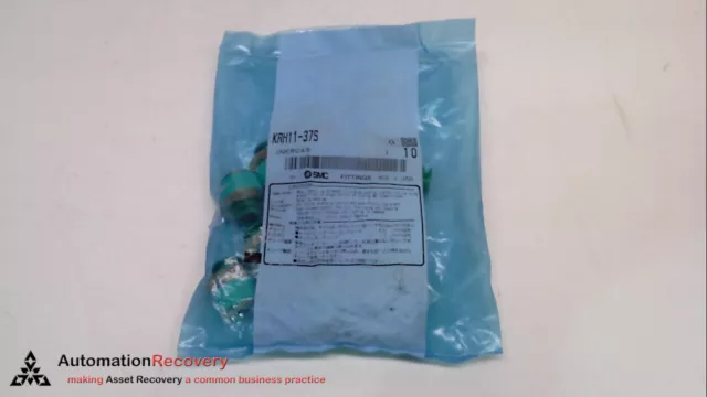 Smc Krh11-37S  Push-In-Fittings, Tube Size: 3/8", Thread, See Desc #227548
