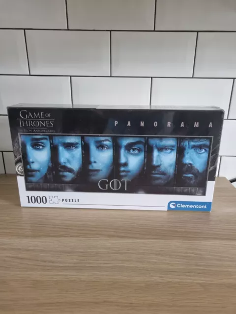 Clementoni 1000-teiliges Puzzle brandneu und versiegelt Game of Thrones..