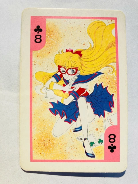 Serena 8 Sailor Moon Playing Card by Nakayoshi magazine From Japan 1992 F/S