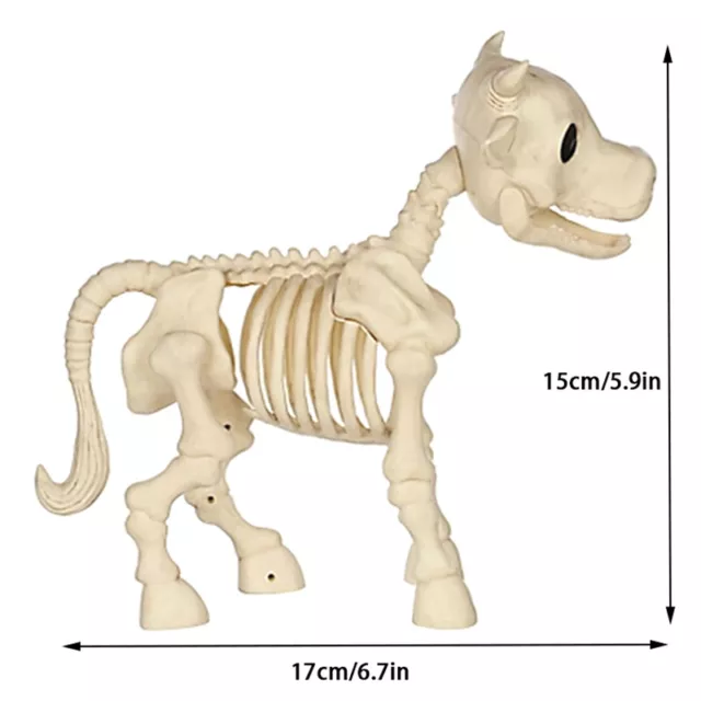 Cow Skeleton Halloween 2023 Halloween Skeleton Decorations Realistic Skeleton DC 3