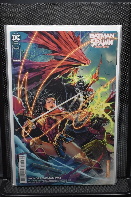 Wonder Woman #794 Batman Spawn Jim Cheung Card Stock Variant DC Comics 2023 NEW