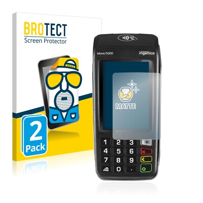 Ingenico 6x Savvies Film Protection Ecran pour Ingenico Orga 930 M Film Protecteur Clair 
