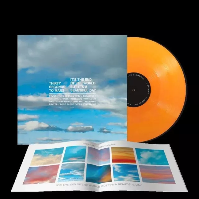 30 SECONDS TO MARS- It'S The End Of (lim. ed.) (2023) LP orange Vinyl pre order