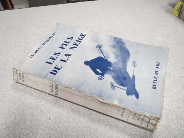 LES FILS DE La Neige Jacques Dieterlen Revue Du Ski Montagne Eo 1936