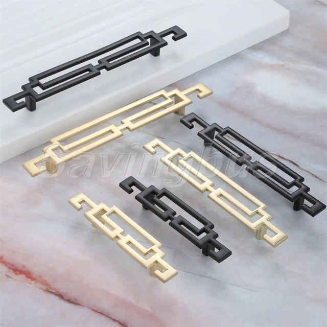 5x Retro Cabinet Pull Handles Door Kitchen Drawer Cupboard Closet Wardrobe Knobs