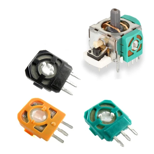 STICK MODULO ANALOGICO 3D Verde Per Joystick Dualsense Sony Playstation - Foto 3