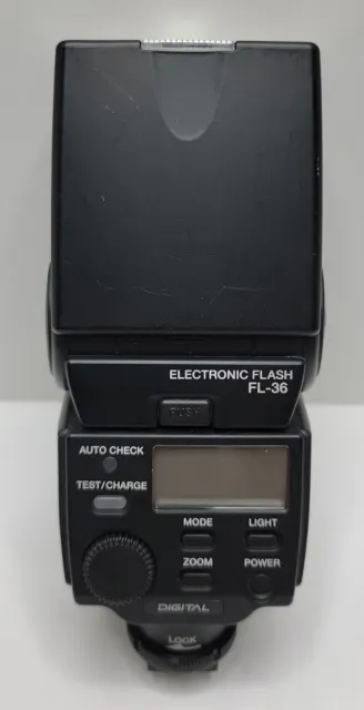 Olympus FL-36 Shoe Mount Electronic Digital Flash for Panasonic Olympus 4/3 m4/3