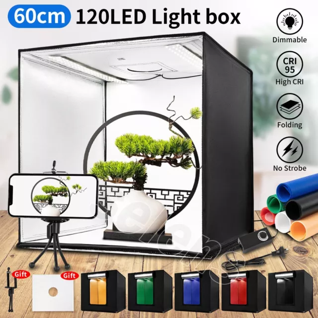 25/30/40cm Photography LED Light Box Portable Room Cube Studio Product Photo