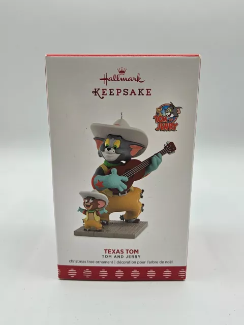 Hallmark Keepsake Tom & Jerry "Texas Tom" Ornament 2017