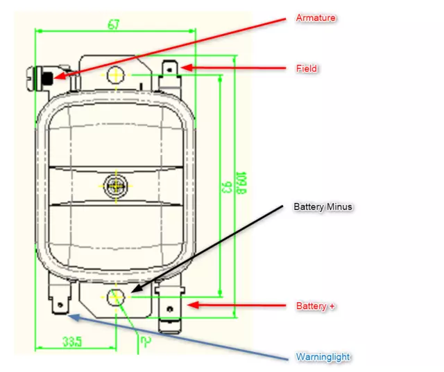 Régulateur De Dc 30A 360 Watt Remplacement pour Bosch VW Coccinelle 1200 Bus 2