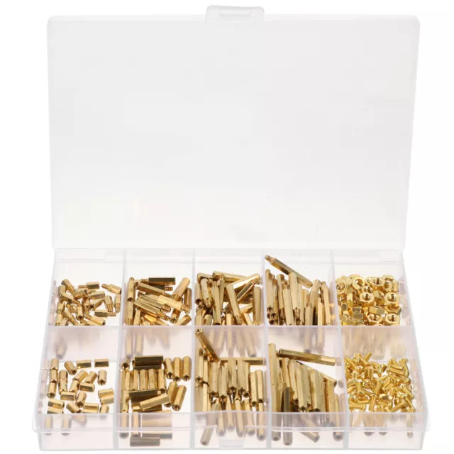 Pcb Standoffs Set Motherboard Replacement Screw Assorted Pc Case Golden