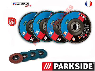 Parkside PWSZ 30 A2 Lot de 4 disques à lamelles pour meuleuse d'angle Diamètre 125 mm 