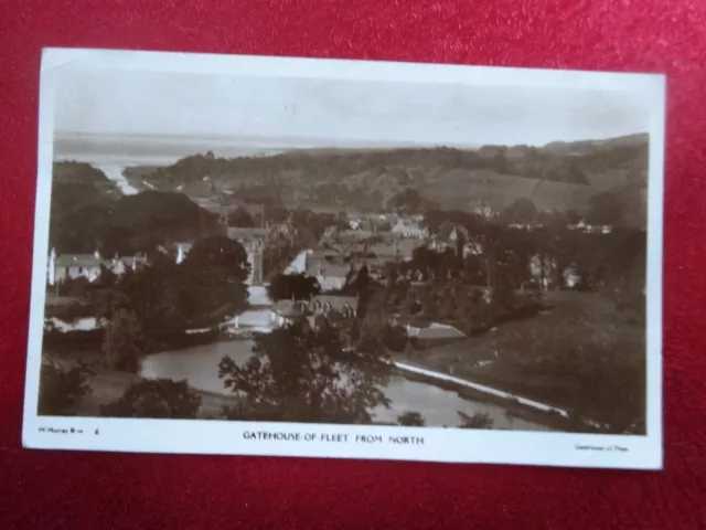 Gatehouse of Fleet from North, RP, Posted 1957