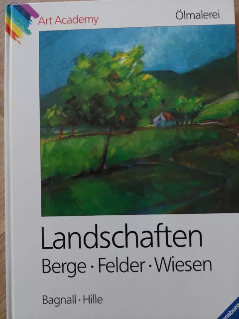 Bagnall Hille, Ölmalerei Landschaften Berge Felder Wiesen, Art Academy Ölgemälde