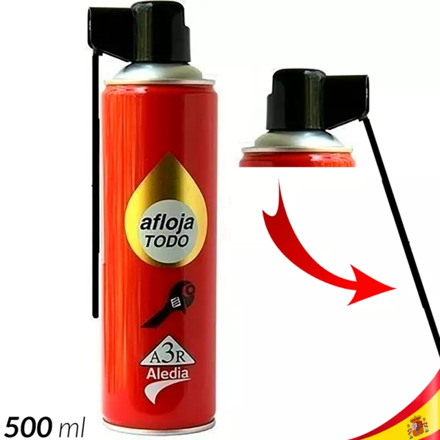 Lubricante Penetrante Aflojatodo A3R Spray 500ml Profesional Desaflojador Afloja