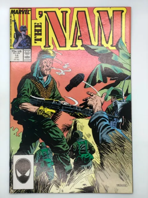 The 'Nam #14 Marvel 1988  Copper Age Comic Book