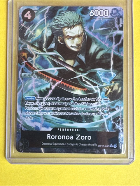 Roronoa Zoro OP06-118 SEC OP-06 Wings of Captain One Piece Card Japan