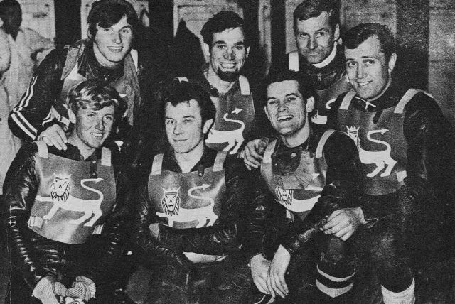 Leicester Lions 1968 Speedway Team Photograph