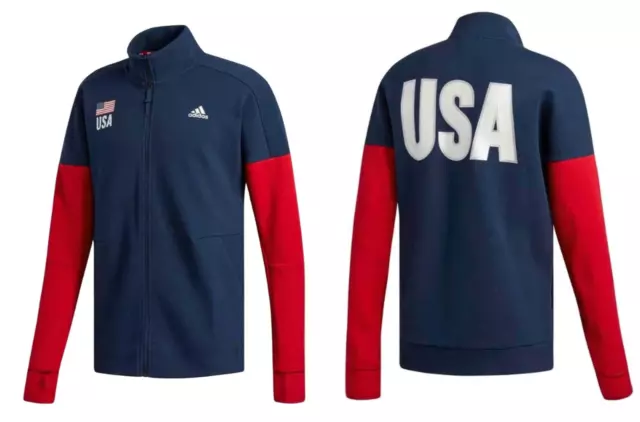 Adidas usa volleyball jacket sales