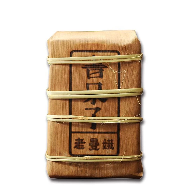 Puerh Tea Old Man'e Ancient Tree Yellow Flake Brick 500g Cooked Tea