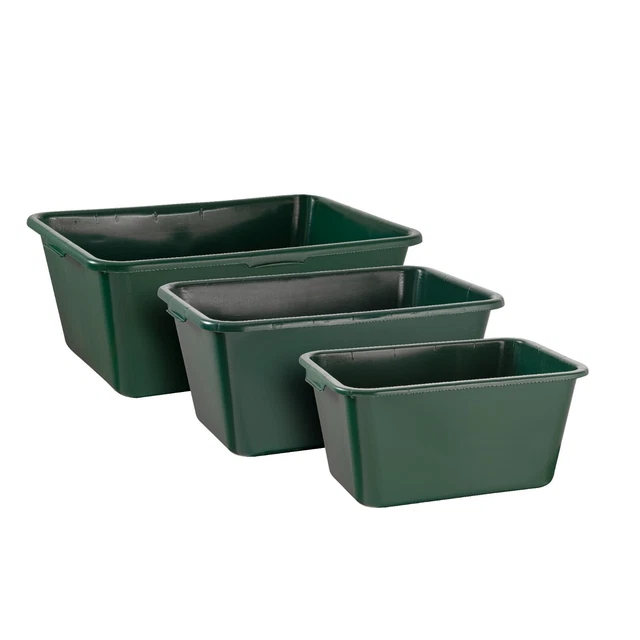 Petigi 2x Wildwanne 65 Liter – Lebensmittelecht, Stapelbar, Vielseitig Für Garten, Tier & Jagd