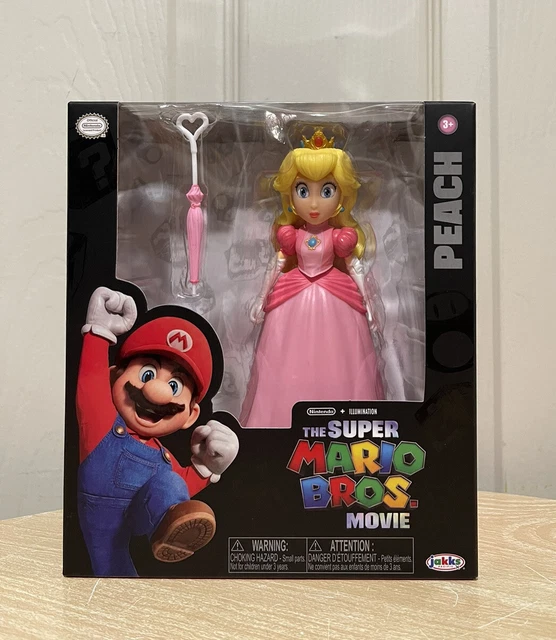 THE SUPER MARIO Bros Movie 5" Peach Articulated Figure NEW 2023 23.70