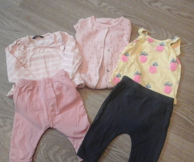 Pacchetto 3-6 Mesi Ragazze Marchi Misti