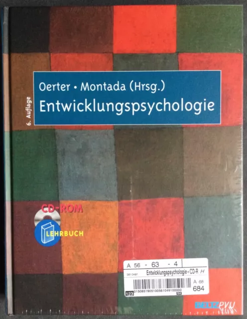 Entwicklungspsychologie: Mit CD-ROM. Hrsg.: Oerter, Montada. 6. Aufl. Lehrbuch.