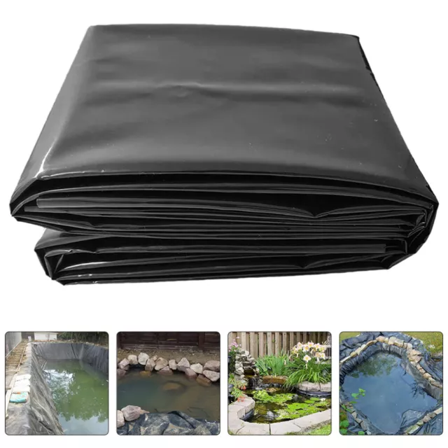 Backyard Pond Liner HDPE Rubber Tarp for Small Fish Pond & Fountain-RO