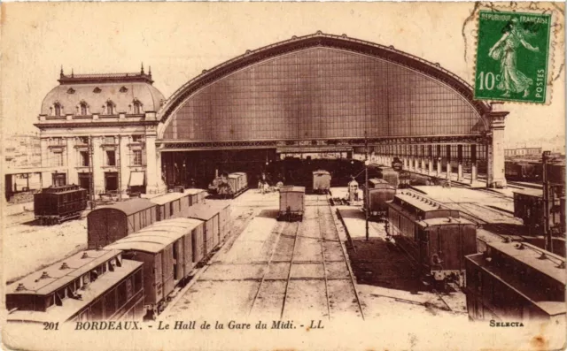 CPA BORDEAUX Le Hall de la Gare du Midi (336389)