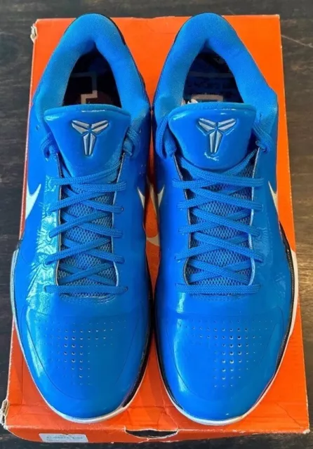 2010 NIKE ZOOM KOBE V 5 MILES DAVIS size 10.5 PHOTO BLUE WHITE BLACK 386429 400 315.00 PicClick