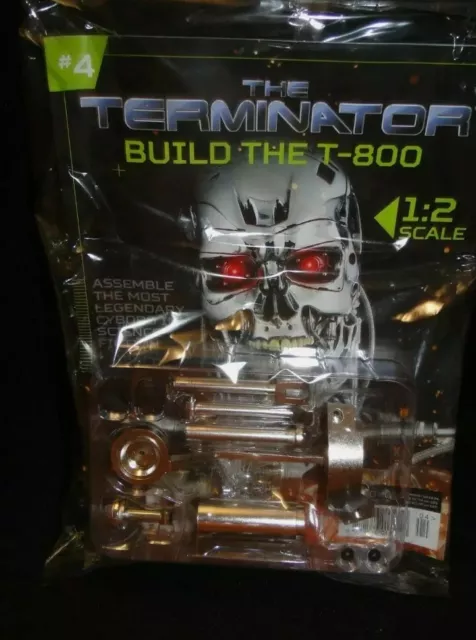 The Terminator Build The T-800 1:2 Scale Model Magazines Hachette #4 issue 4