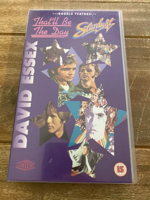 David Essex That’ll Be The Day & Stardust Double Feature VHS Video Keith Moon