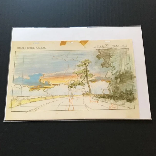 MY NEIGHBOR TOTORO Studio Ghibli Layout Exhibition Clipping Hayao