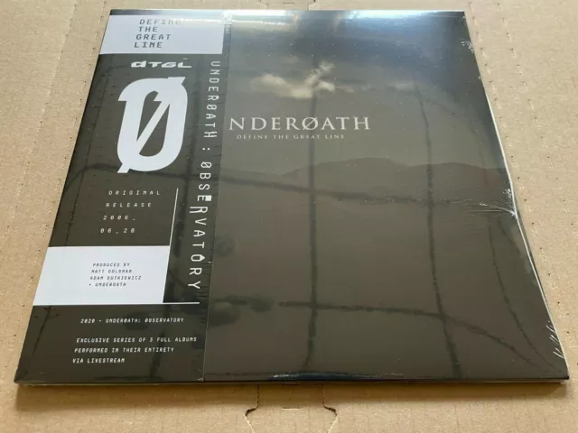 NEW SUPER RARE Underoath - Define the Great Line COLORED Vinyl 2xLP