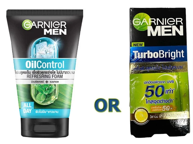 GARNIER MEN TURBO Light Oil Control Cooling Foam Oil Trapping Mud - Main Image