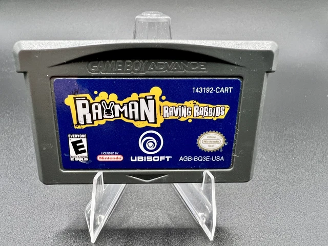 RAYMAN RAVING RABBIDS (Nintendo Game Boy Advance GBA) Authentic £9.74 ...