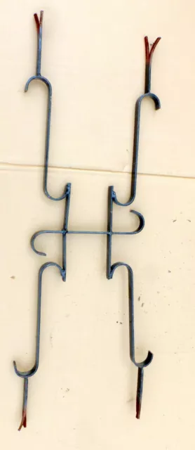 altes Fenstergitter Fenster zum Einmauern Schmiedeeisen Eisen Gitter Ornament 💌