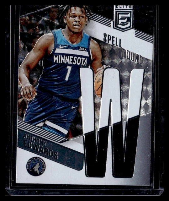 2022-23 DONRUSS ELITE Anthony Edwards Spellbound “W