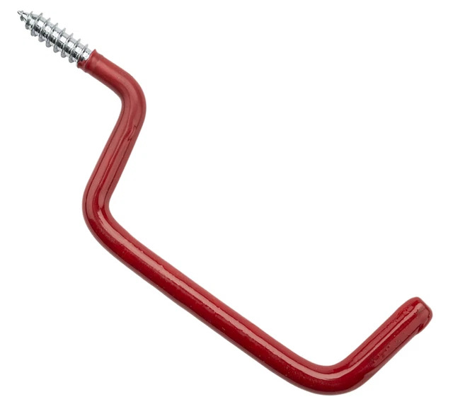 National Hardware N271-010 Steel Red Vinyl Coated 2157BC Ladder Hook 4 in.