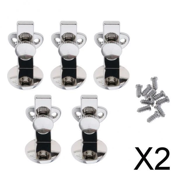 2X Set of 5 Clarinet Thumb Rest & Screws for Clarinet Woodwind Instrument Parts