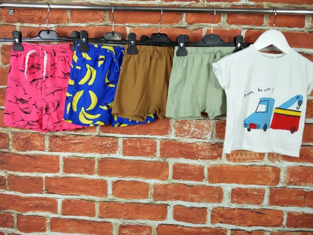 Baby Boy Bundle Age 12-18 Months Next H&M Top T-Shirt Shorts Swim Summer 86Cm