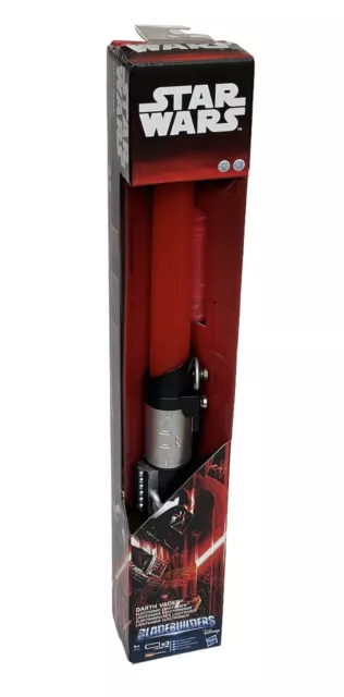 Star Wars Darth Vader Bladebuilders Electronic Lightsaber Hasbro New Jedi FX