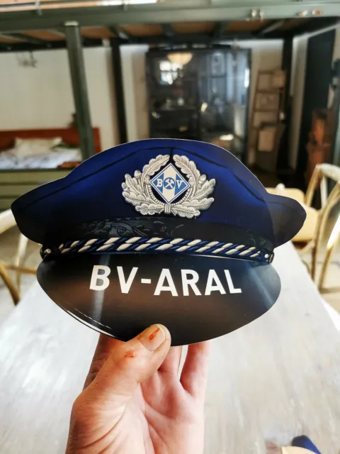 BV Aral Schirme Kappen Mützen aus Pappe mit Gummizug