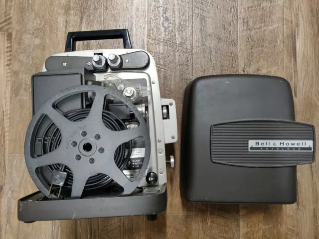 Vintage Bell & Howell Model 346A Autoload Super 8mm Movie Projector For Parts