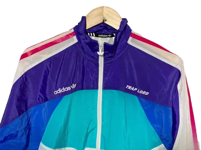 Trap lord adidas windbreaker top