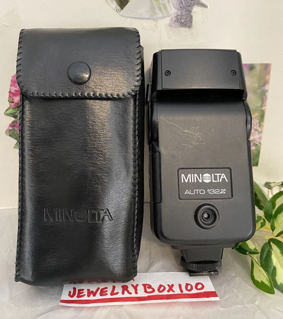 Minolta Auto 132X Electronic Flash Shoe Mount 📸  📸