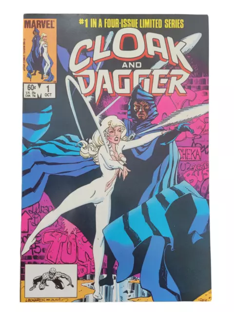 Cloak and Dagger #1 (1983 Marvel) 1st appearance limited series RAW VF/VF+ RANGE