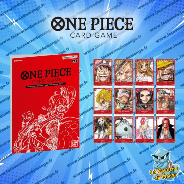 One Piece Card Game - Premium Card Collection Film Red Edition