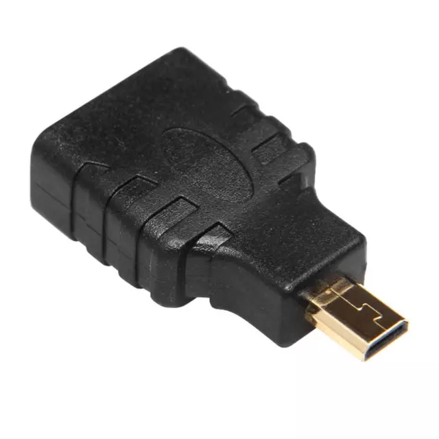 HDMI Female to Macro HDMI Male Adapter Converter Gold Plated Connector for HDTV